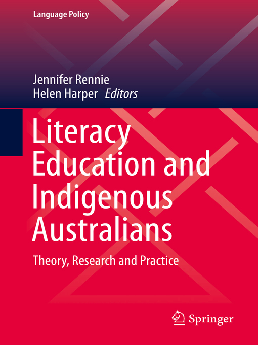 Title details for Literacy Education and Indigenous Australians by Jennifer Rennie - Available